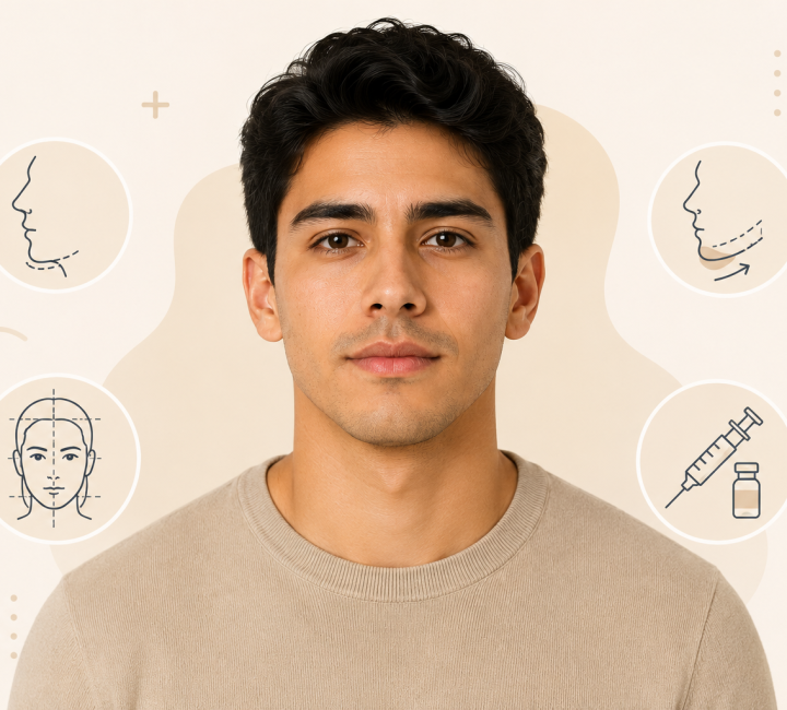 Cómo influye el mentón en la armonía facial