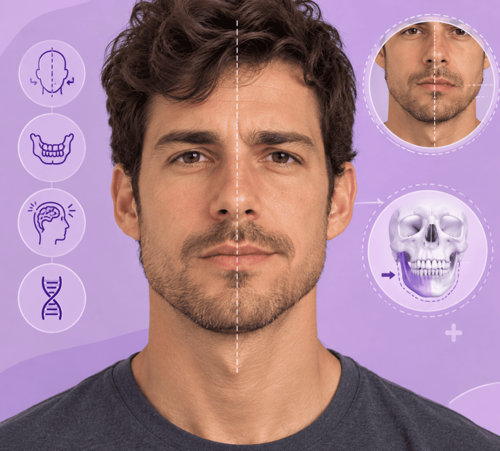 Asimetría facial: causas y opciones de tratamiento